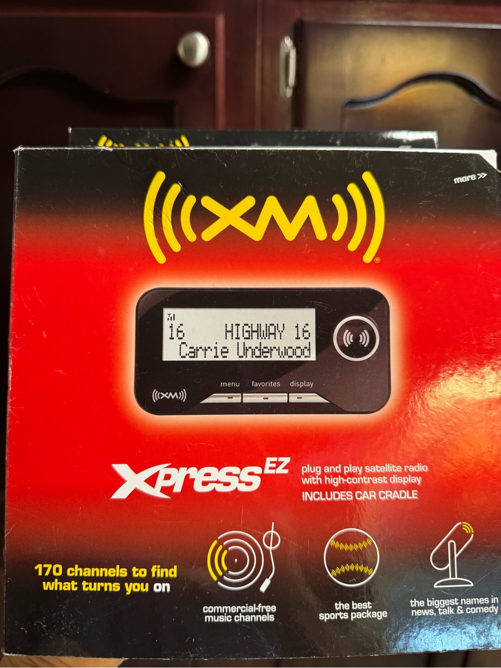 Xpress EZ Satellite Radio Receiver - Black